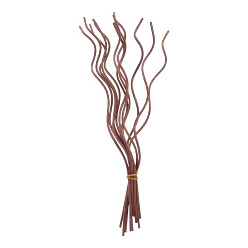 LOLIPPYY 50 Varillas Difusoras de Ratán Natural 28 CM Color Café para Aromaterapia Repuestos para Difusores de Fragancias el Hogar y Oficina Varillas Aromáticas Naturales para Ambiente