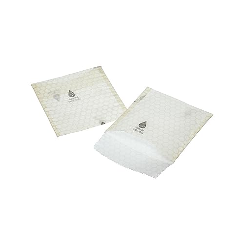 Image of Natural Elements Eco-Friendly Set of Two Beeswax Sandwich Bags