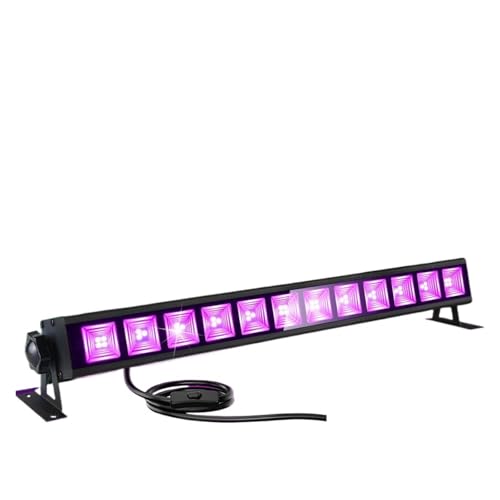 Lampe à polymériser UV lumières noires pour projecteur mural de chambre et scène de mariage