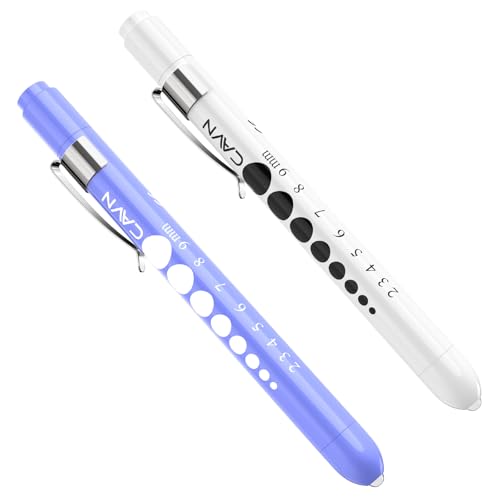 Image of CAVN Pen Light with Pupil Gauge LED Penlight for Nurses Doctors