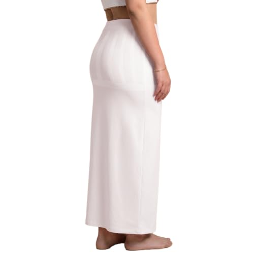 Image of dermawear Women Blended Fabric Saree Shapewear Petticoat (SS-406)