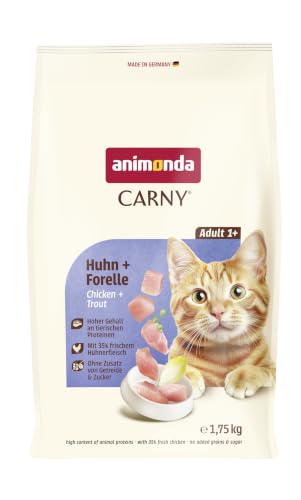 animonda Carny Katzen Trockenfutter Adult Huhn + Forelle (1,75 kg)
