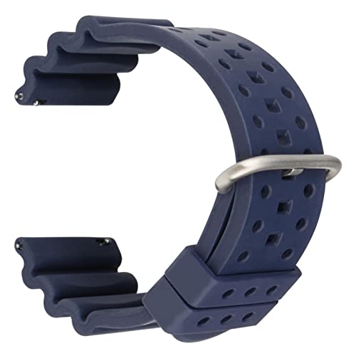 Premium Fluoro Rubber Watch Strap 20 22 24mm Black Brown Watchband Quick Release Sport Diving Watch Band Fit For Belt