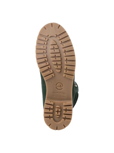 Tamaris Damen Warmfutter Stiefel Leder Blockabsatz Duo-Tex; GREEN, EU 37 – Ansicht 6