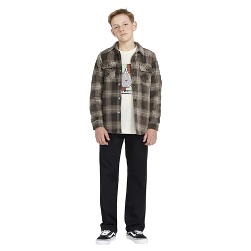 Volcom Big Boys Bowered Fleece Long Sleeve Shirt4