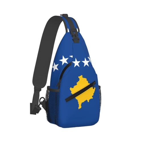 Mochila Unisex con Estampado de Bandera de Kosovo miniatura 2