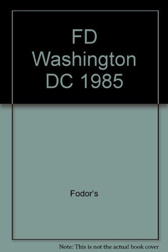 FD Washington DC 1985 0679011641 Book Cover