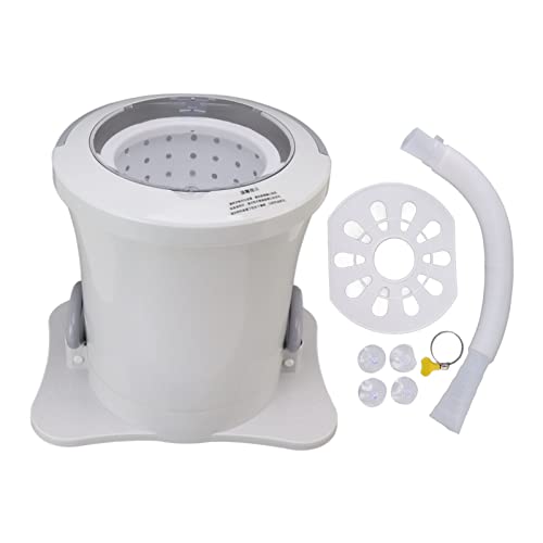 Mini Tragbarer Hand-Dörrautomat mit Hoher Kapazität und Kordelzug für Reisen Im Schlafsaal (WHITE) – Bild 6