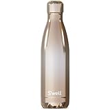 S'well Stainless Steel Water Bottle, 17oz, Rose Gold Ombre, Triple Layered Vacuum Insulated Containers Keeps Drinks Cold for 36 Hours and Hot for 18, BPA Free, Perfect for On the Go