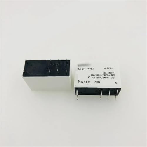 Relé de potencia OZ-SS-112L1 de 12V y 16A para placas electrónicas