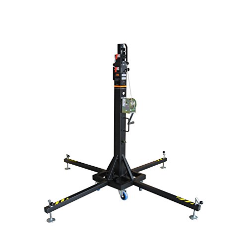 TE-071B Pied de levage 5,35 m, 220 kg, ALS noir