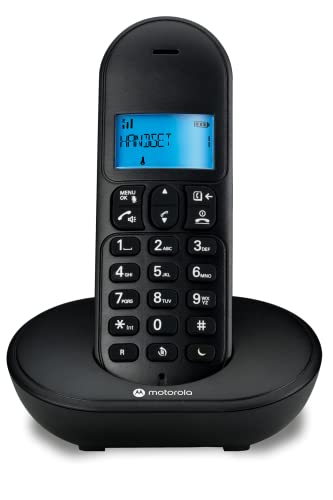 TELEFONE SEM FIO COM IDENTIFICADOR DE CHAMADAS E VIVA VOZ MT150 PRETO – MOTOROLA