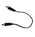 EShine 6 inch Interconnect Cable - Male to Male - for LED Under Cabinet Lighting (6 inch, Black)