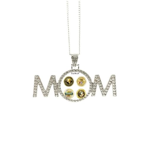 Collier logo Taiwan anti-allergie pour peau sensible femme