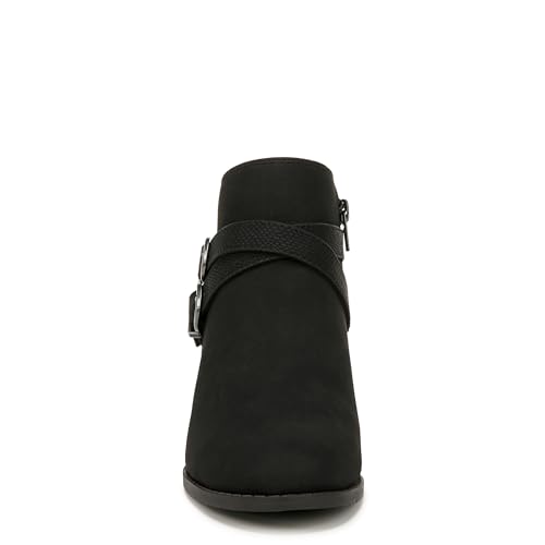Life Stride Womens Blaire Block Heel Ankle Bootie Black 8 W2