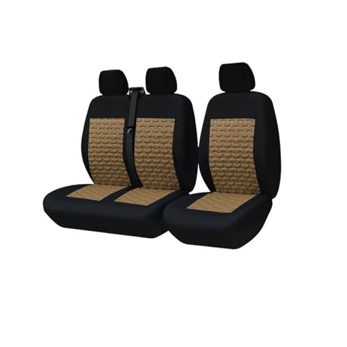 Fundas de asiento con esponja de 4mm para furgonetas Fiat Ducato y Citroen