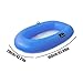 Inflatable Boat for Kids - Boat Pool Float | Explorer Inflatable Boat | Clear Bottom River Raft | 62.9 X 43.3 Inch Lake Boat | Water Raft for Adults Kids Leisure Exploration Floating Water Activities
