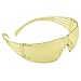 3M SecureFit Protective Eyewear SF203AS, Amber Lens, Anti Scratch Coating