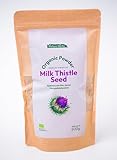 Organic Mariendistelpulver, 500 g, Balkan Herbs - fein gemahlene Samen | Naturrein & ohne Zusätze