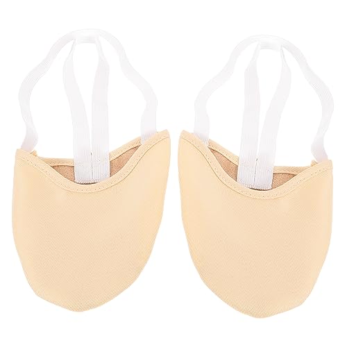 Abaodam 1 Par Zapatillas de Baile para Mujer Zapatillas de Ballet con Media Antideslizante Diseño Minimalista para Gimnasia y Ejercicio Protección de Dedos y