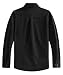 Spring&Gege Chicos Uniforme Escolar Manga Larga Abotonar Camisa para Niño Negro 11-12...