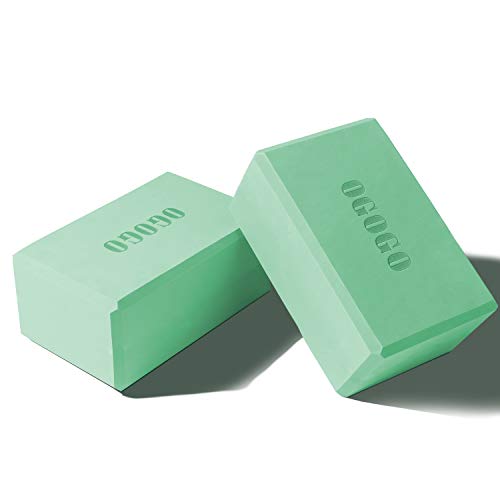 OGOGO ヨガブロック 2個セット 高密度 EVA ヨガ枕 軽量