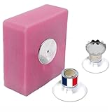 👍️ ♻️ FACILE A UTILISER & ECOLOGIQUE : Le capuchon s’insère facilement et sans risque de coupures car les pointes des dents sont arrondies. Ce porte-savon en acier inoxydable résistera longtemps et vous permettra à coup sûr de faire des économies.