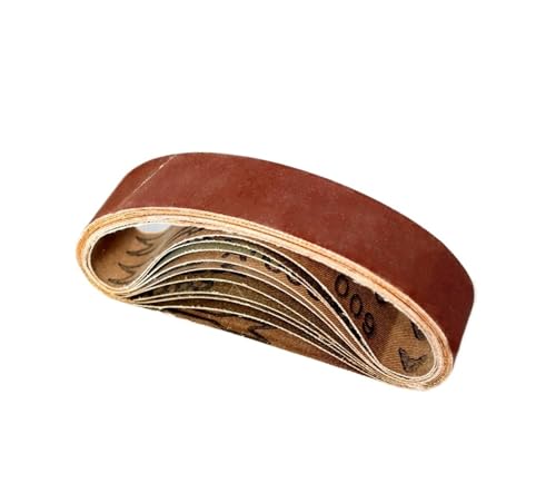 Bandes abrasives grain 100 pour un polissage net du bois et métal
