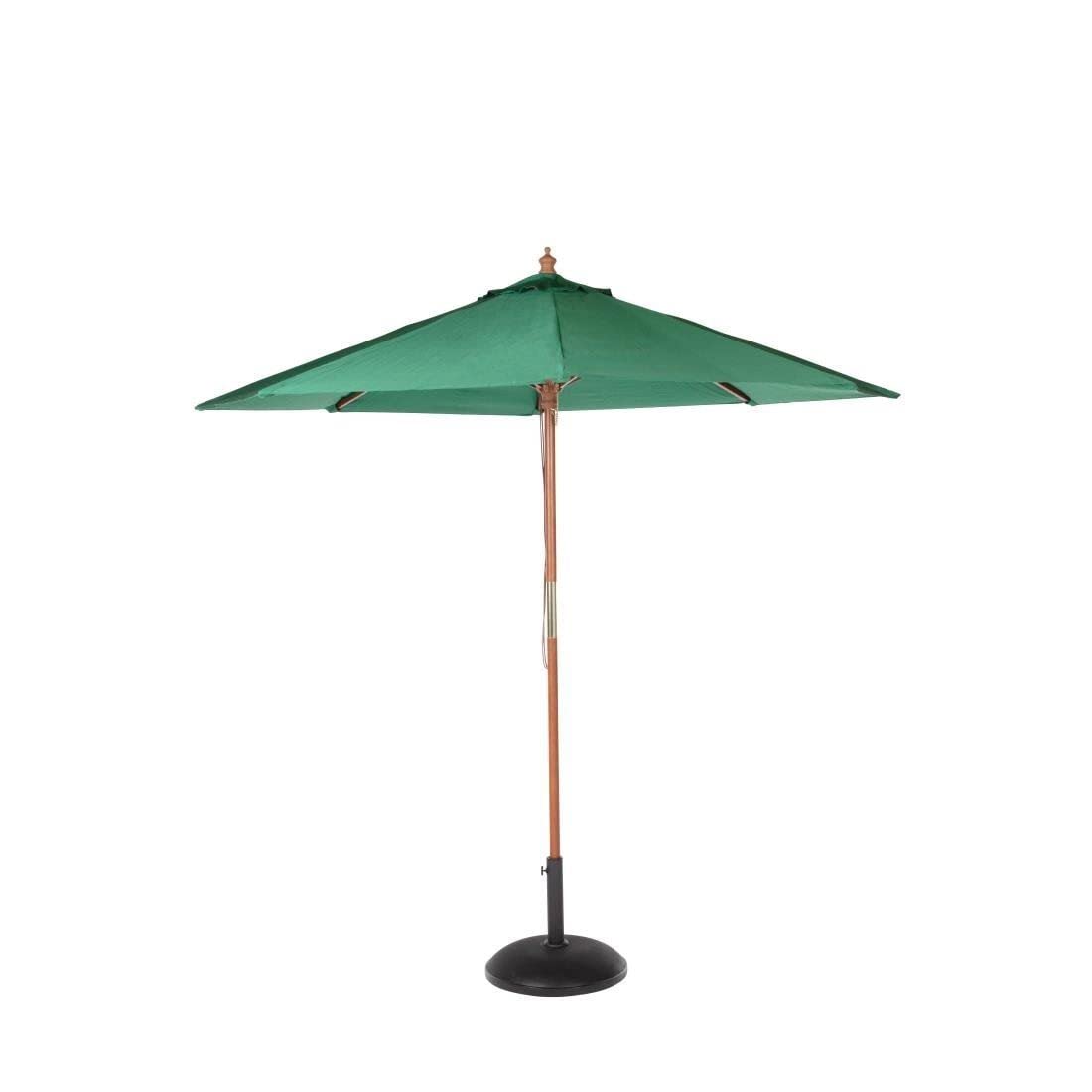 Bolero CB512 okrągły parasol, średnica 2,5 m, zielony
