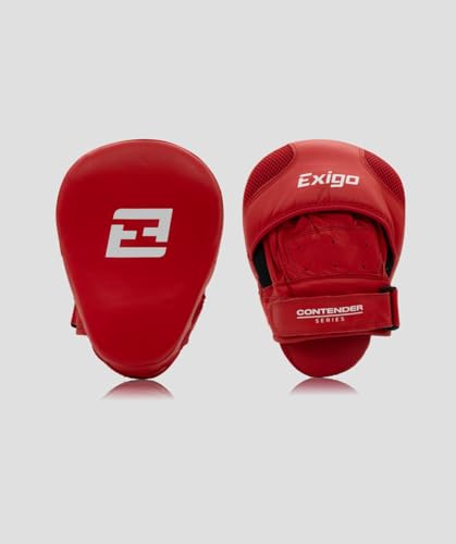 Pads Exigo Contender Focus Crochet et Jab aux finitions soignées pour matériel de boxe