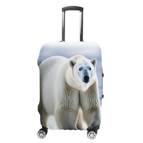 Housse de bagage anti-rayures Polar Bear pour protéger les valises de taille M