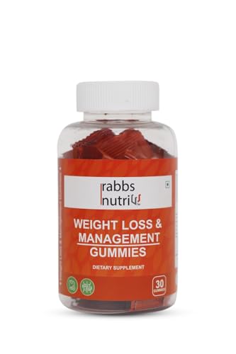 Rabbs Nutri Women & Men Weight Loss & Management Gummies, 30 Count, Pack of 1