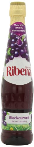Ribena Original Blackcurrant Drink, 20.3-Ounce Bottles (Pack of 12)