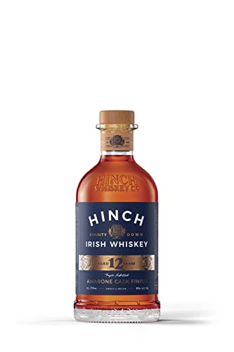 Hinch 12 Years Old Irish Whiskey Amarone Cask Finish 46% Vol. 0,7l in Geschenkbox Cover
