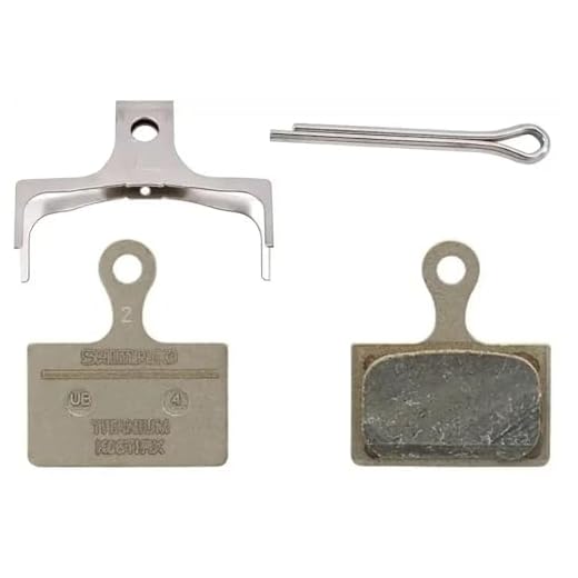 Shimano K05ti Resin Brake Pads With Spring One Size