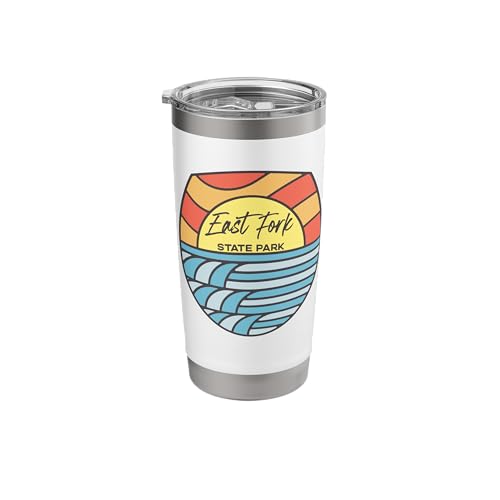East Fork State Park Ohio Sunset Stainless Steel Tumbler
