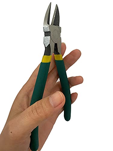 Precision Side Cutter 6 Inch Diagonal Cutter Pliers- Wire Cutter Side-Cutting Pliers With Longer Flush Cutting Edge, Cutters For Cables, Wires, Zip Ties And More #TOP5