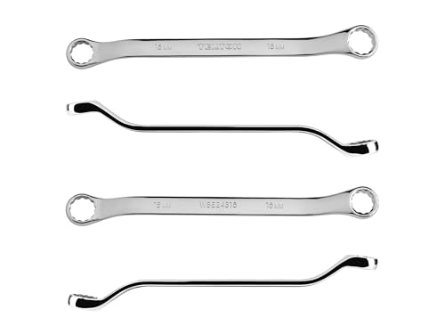 Image of TEKTON 16 x 18 mm 45-Degree Offset Box End Wrench | WBE24316