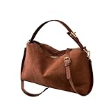 Extérieur : sac solide Sac à bandoulière texturé givré pour femme avec grande capacité, noir, Taille unique