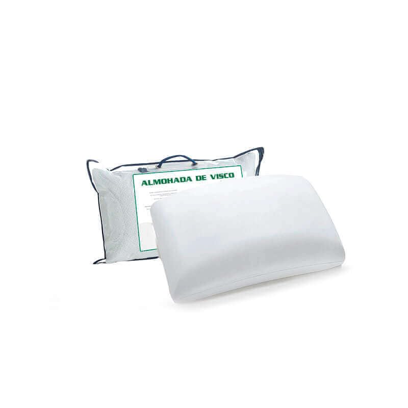 Aznar Almohada visco Especial Mini Travel Doble Funda Cremallera