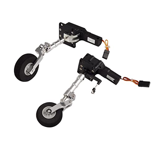 Rc Electric Retract Whith Wheels Set Servoless For Rc Plane Flight Weight: 3Kg #TOP3