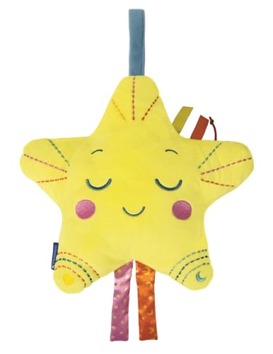 Peluche musicale lavable Clementoni avec volume réglable et veilleuse Goodnight Star
