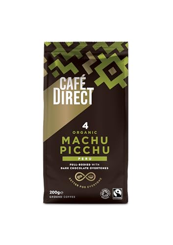 Cafedirect Machu Picchu Organic Ground Coffee 200 g