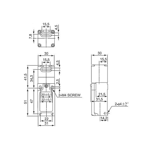 Interrupteur de porte CZ-93C pour eviter les pannes machine - 5