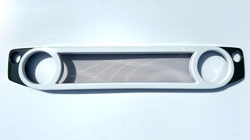 オートルビーズ(autorubys) スズスポグリル JB64ジムニー/JB74ジムニーシエラ用フロントグリル (ジャングルグリーン×ホワイト)