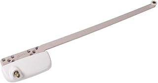 Truth Hardware Ellipse Single Arm Right Hand Casement Window Operator with 13-1/2" Arm - White