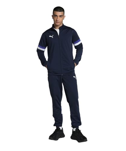 PUMA Individualrise Tracksuit, Chándal Hombre, Club Navy-Lapislázuli, L