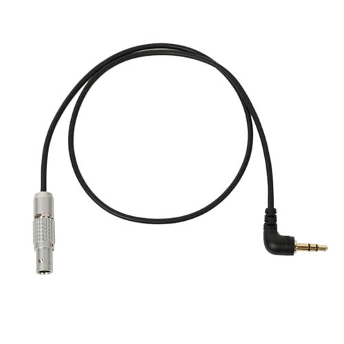 Cable TRS de 3.5 mm en ángulo recto a conector de 5 pines para cámaras de cine ZCAM