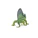 Schleich Dinosaurs, Realistic Dinosaur Figurines for Boys and Girls, Dimetrodon Toy Figurine, Green, Ages 4+