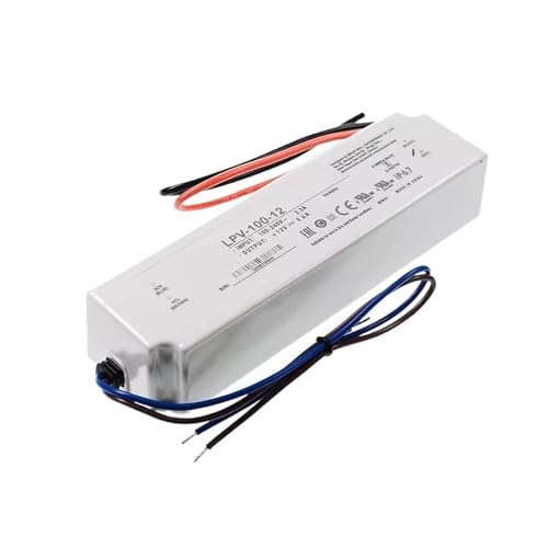 Transformateur LPV-100-36 de 100W robuste pour éclairage architectural